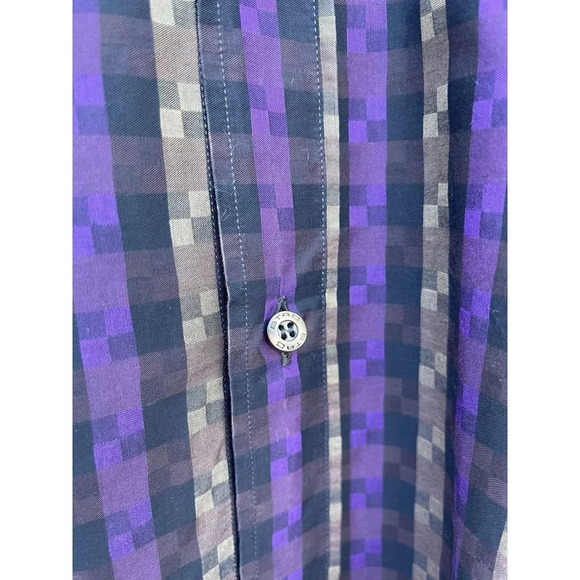 ETRO Milano Mens Long Sleeve Button Down Collared Dress Shirts Multi Sz 39 - Picture 6 of 10